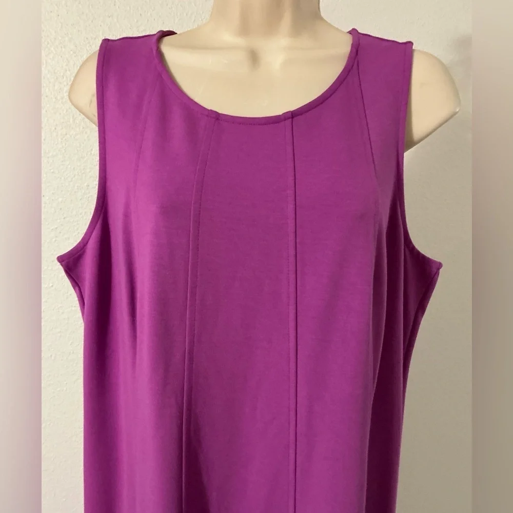 J. Jill Women's Maxi Dress in Vibrant Purple - Picture 6 of 15